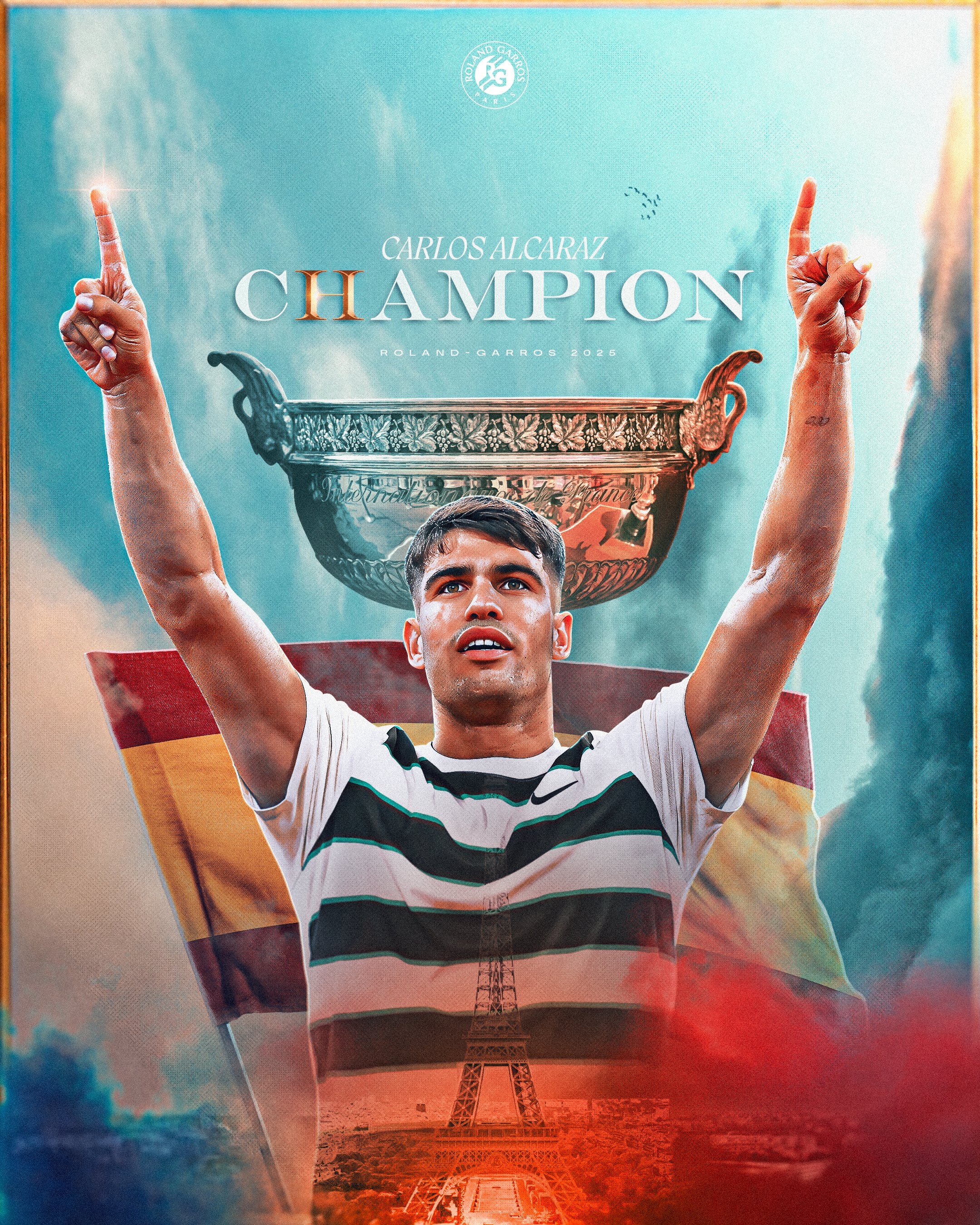 比赛输了,逆转也没看成?西班牙赛前踩场球员围着看法网决赛